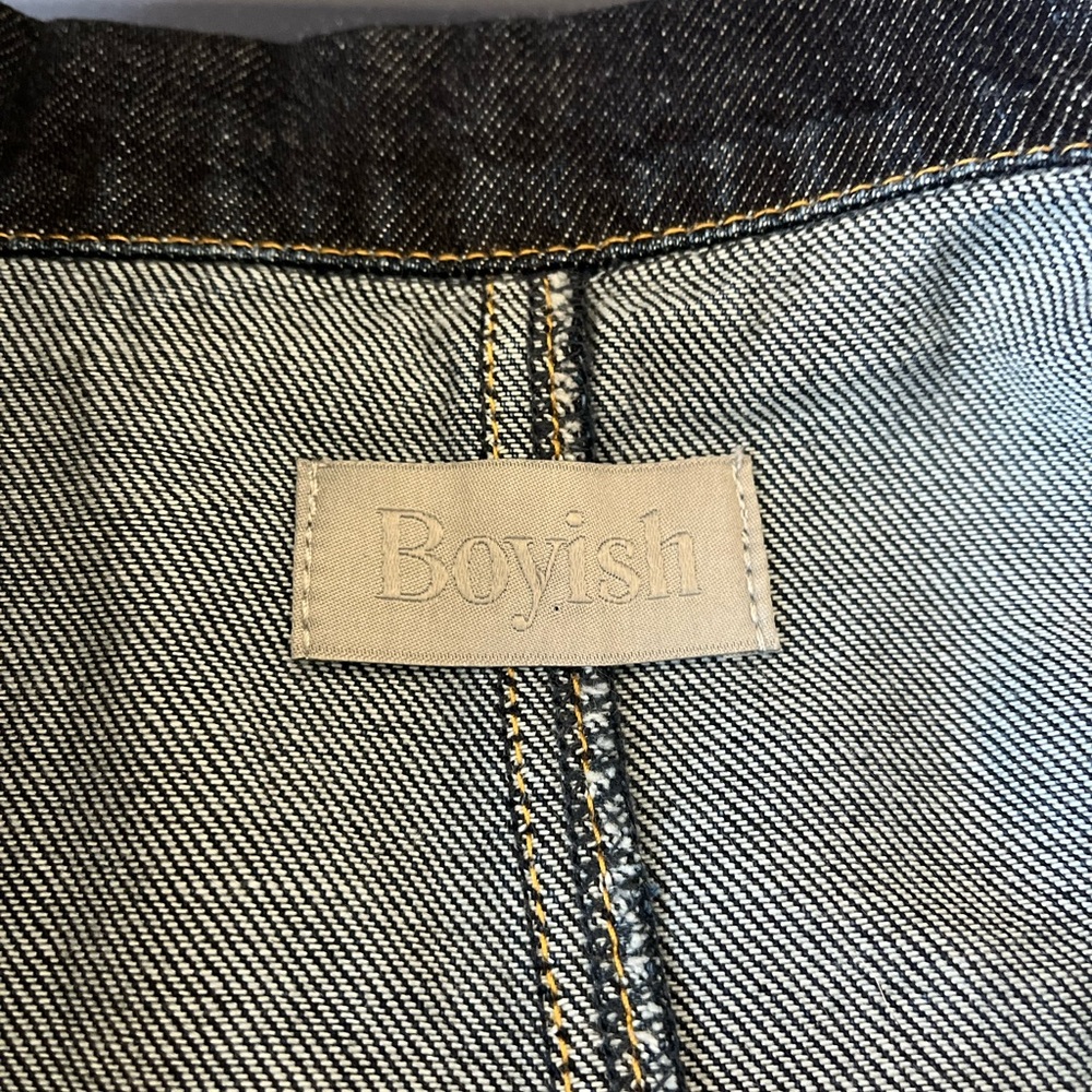 Anthropologie Dark Denim Jumpsuit - Picture 3 of 8